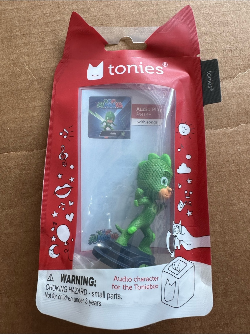 Green PJ Masks Gekko Audio Character for Toniebox